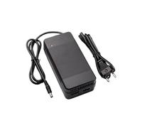 Cargador De Batería De Litio Inteligente De 42V Y 5A, Entrada 100-240V Serie 10, Compatible Con Cargador De Batería De Iones De Litio De Polímero De 36V, Conector CC(Dock add EU adapter)