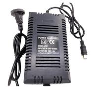 Cargador De Batería De Plomo Y Ácido De 36V, Compatible Con AGM,VRLA SLA, Batería De Gel 36V 10AH 12AH 14AH 20AH RCA Lotus Salida AC 90-240V Enchufe Europeo