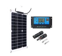Cargador de batería del panel solar flexible 500W/1000W 12V con | Controlador: banco de energía solar for teléfono, automóvil, yate, vehículo recreativo(1PC with Controller)
