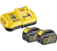 Cargador de batería Dewalt DCB118T2-QW 18/54 V 8,0 A XR FLEXVOLT Litio 2 x 6 Ah