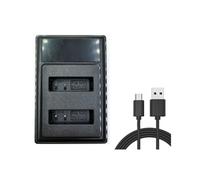 Cargador de batería doble USB con pantalla LCD EN-EL23 para COOLPIX B700 P900S P900 P610S