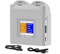 Cargador de batería dual multifunción LCD con carga de almacenamiento para DJI Neo Drone, hub de carga bidireccional, carga rápida 2 accesorios de baterías