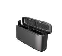 Cargador de Batería Dual para Insta360 X6 Estuche Portátil de Carga Rápida y Caja de Almacenamiento con Indicadores LED para 360 X6