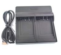 Cargador de batería dual USB NP-50 KLIC-7004 D-li122 D-LI68 para Fuji FinePix XF1 F70EXR X20S F600EXR F665EXR XP150 F775EXR X20B F300EXR F605EXR para Pentax OpAtio 40 V1. 0 VS20 QS1