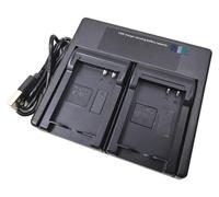 Cargador de batería dual USB para Nikon EN-EL23 ENEL23 MH-67 Coolpix B700 P600 P610S S810C P900 P900S