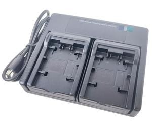 Cargador de batería dual USB para Panasonic VW-VBT190 VW-VBT380 VW-VBY100E VW-VBK180 VW-VBK360 VW-BC10E VW-VBL090 HC-V110 V160 V180 V210 V250 V520 V520 V550 50 V7. Cámara 20 V750 V770