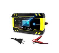 Cargador de batería inteligente de 12 V-24 V y 8 A para coche, motocicleta, camión, AGM, gel, húmedo y SLA