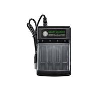 Cargador de Batería Inteligente USB de 4 Ranuras para Pilas Recargables AA, AAA, AAAA, Alcalinas de 1,5 V, 14500, 10440, 16340, 10440, Carga de 3,2 V