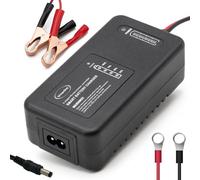 Cargador de Batería LiFePO4 de 14.6 Voltios de 4 Etapas Cargador de Batería de Litio de 12.8 Voltios de 4 Etapas para Autos, Motos, Cortadoras de Césped, Camiones, Barcos y Carritos de Golf