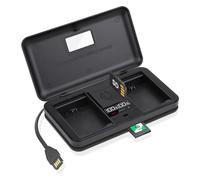 Cargador de batería LP-E17 con lector de tarjetas compatible con Canon EOS 200D/200D2, M3/5/6, 750D/760D/800D/850D/8000D/9000D/77D, T6i/T6s/X8i/T8i/T7i Digital SLR