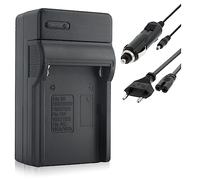 Cargador de batería mtb more energy para coche, 12V CC, compatible con Sony NP-FM50, FM55H, Cyber-shot, DSLR-A100 y más