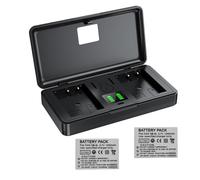 Cargador de batería NB-5L (1200 mAh) (incluyendo baterías de remolque) compatible con cámaras Canon IXUS 850, 860, 870, 800 IS, 900, 950, 960, 970, 980, 990 SX200, SD700