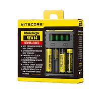 Nitecore Chargeur Li-ion/IMR/LIFePO4/NiMH/NiCd NITECORE New i4 pour 4 accus 10340 à 26650