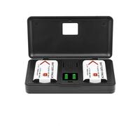 Cargador de batería NP-BN1 (1000 mAh) (incluyendo baterías de remolque) compatible con cámaras Sony Cyber-shot DSC-TX5 TX7C TX9C TX10 DSC-W310 W320 W330 DSC-T99 T99DC T110D