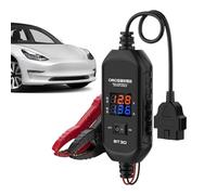 Cargador de batería, OBD Memory Keeper, 1,97 pulgadas Wide Black Adapter Cord with Power Supply Prevent Data Loss, Vehicle ECU Protector Ideal para reparación automática, mantenimiento, restauración
