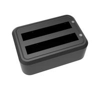 Cargador de batería para accesorios Insta360x4, concentrador de carga de baterías duales, concentrador de carga rápida de batería de cámara,