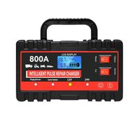 Cargador de Batería para Automóvil | Cargador De Batería Alimentador Potente,Mantenedor Inteligente 12V 24V para Vehículos Carga Rápida Mantenimiento Autos Y Camiones Viajes