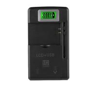 Cargador de batería para cámara Digital, Cargador de batería LCD | Estaciones de Carga de baterías para cámaras,Cargador USB de batería, pequeño Cargador de Viaje humanizado, Cargador de Pared