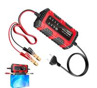 Cargador de Batería para Moto,Arrancador Portátil de 6V y 12V,Cargador De para Batería De Auto| para Cortacésped Camión Coche de Golf y Automóvil