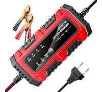 Cargador de Batería para Moto,Mantenedor de Carga Automática 6V 12V | Cargador para Moto,para Carrito De Golf, Autocaravana, Camión, Cortacésped,
