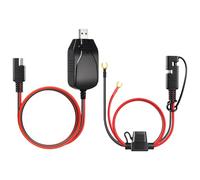 Cargador De Batería Para Motocicleta,Mantenedor Inteligente Portátil Con USB De 12 V,Cargador Mantenedor de Batería - Para Uso En Exterior Coche Embarcación Marina Automotriz Remolque Autocaravana Atv