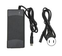 Cargador de batería para patinete eléctrico con capacidad de carga rápida, cargador portátil reutilizable para patinete eléctrico y monopatín,