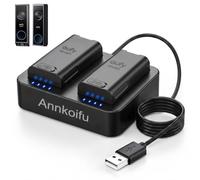 Cargador de batería para timbre Eufy Video Doorbell E340/C31, estación de carga de batería dual para timbre Eufy batería recargable (pilas no incluidas)
