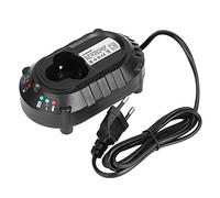 Cargador de Batería, Protección Múltiple Universal 50 / 60Hz 100-240V Cargador Rápido Salida de 12V para DF330DWE para para DC10Wa(Normativas europeas)