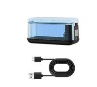 Cargador de batería rápido de doble ranura para Insta360 X4 Air, estuche de carga de pantalla LED con puerto tipo C, para concentrador compacto de 2.5 horas para alimentación para viajes y video al