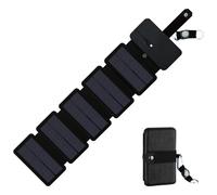 Cargador de batería solar | Panel solar impermeable para cargar | Cargador de unidad USB plegable, para coche al aire , , senderismo, descubrimiento, viajes, viajes