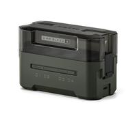 Cargador de batería Tilta DMW-BLK22 | Carga 4 baterías con Carga rápida USB-C PD 45 W | Compatible con Lumix DC-S5, S5II, S5IIX, S5M2, S5M2X, S1RII, GH6, GH6L, GH5II, G9M2 TBC-BLK22-GN