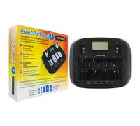 Cargador De Batería Universal Profesional EverActive NC900U USB LCD Ni-MH Ni-CD