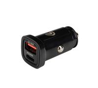 Cargador de batería USB Power Tec con 2 puertos USB - PD/QC 3.0 - 18 W - 12/24 V