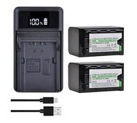 Cargador De Batería VW-VBD58 De 5600 MAh, Compatible con Panasonic AG-VBR59, BGH1, HC-X1, HC-X1500, HC-X2000, AG-CX10, AG-CX350, AG-UX180 Y AG-AC30.