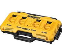 Cargador de batería XR FLEX DCB104-QW 4x (Amarillo) - DEWALT