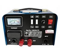 Cargador de Baterías Arrancador Profesional 6V y 12V - Cargador de Batería Coche con Función Arranque 75A - Booster Arrancador para Coches Motos Furgonetas y Taller - Protección Polaridad Inversa