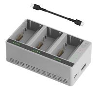 Cargador de baterías con Cable de Carga para dji LITOX1 y LITO X1 Dispositivo de Cuidado de baterías LITO 1gestor de Carga Capaz de Cargar 3 baterías