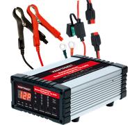 Cargador de baterías de coche 12v / 24v 25a dino kraftpaket