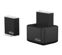Cargador de batería Dual GoPro + 2 baterías Enduro (HERO12 Black/HERO11 Black/HERO10 Black/HERO9 Black) - Accesorio Oficial de GoPro