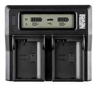 Cargador de baterías Newell DC-LCD para Sony NP-FZ100 doble canal LCD USB