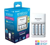 Cargador De Baterías Panasonic Eneloop BQ-CC55 Smart Y Rápido (& 4xAA Baterías)
