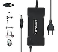 Cargador de Bicicleta eléctrica de 54,6V para baterías de Iones de Litio de 48V 2A 13S, Compatible con patinetes y Bicicletas eléctricas, con Conector de 5,5 x 2,1 mm.