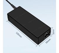 Cargador de CA universal Lenovo IdeaPad, conector CC de punta redonda para plástico ABS PC resistente a altas temperaturas, compatible con cargador