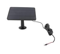 Cargador de Cámara con Panel Solar, Cargador de Panel Solar para Timbre con Video de 10 W, con IP65 a Prueba de Agua, para Timbre con Cámara 2K Ring Video Doorbell