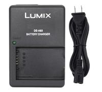Cargador de cámara DSLR DE-A83 DE-A83BA compatible con Panasonic: DMW-BMB9, DMW-BMB9PP, DE-A83, DE-A83B y Lumix DC-FZ80, FZ40, FZ45, FZ47, FZ48, FZ60, FZ62, FZ70, FZ72, FZ100, FZ150 Potencia