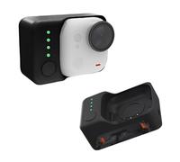 Cargador de cámara para Insta360 GO Ultra portátil, funda de carga magnética para Insta 360 GO Ultra accesorios de cámara deportiva (negro)