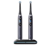 Cargador de Cepillo de Dientes eléctrico Dual para OralB iO Series 10/9/8/7/7G, Base de Carga magnética con indicador LED (Apto para Viajes) Alimentado por USB, Repuesto para Modelos Braun OralB iO
