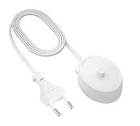 Cargador de cepillo de dientes eléctrico para Oral-B Modelo 3757: impermeable IP67 por inducción, compatible con Pro, Smart, Genius, Vitality, IO, viaje compacto con cable 100 Cm EU
