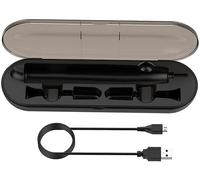 Cargador de cepillo de dientes eléctrico portátil ABS para Philips para SONICARE Diamond-Clean (negro)