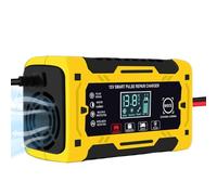 Cargador de Coche 12 - Lightweight Portable V 6, Elegant, batería, Inteligente para automóvil 6A, Mantenedor Flotante del el | Multipurpose Outdoor Indoor Utility Ergonomic